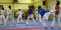 آغاز تمرینات تیم ملی کاراته بانوان در مرحله سوم اردو در دانشگاه آزاد